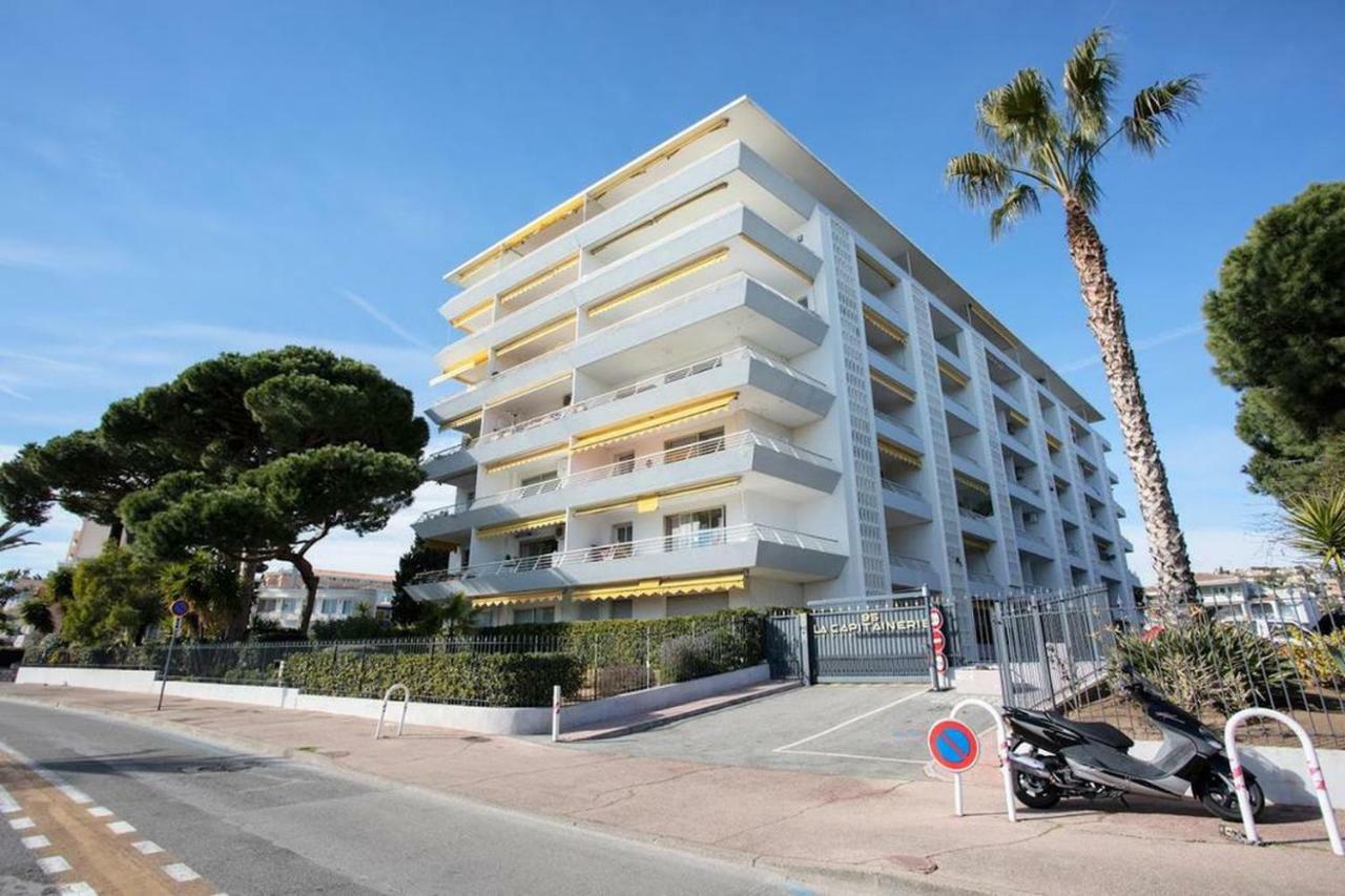 Grand Studio Neuf Face Port Et Plage, Parking Prive Гольф-Жуан Экстерьер фото